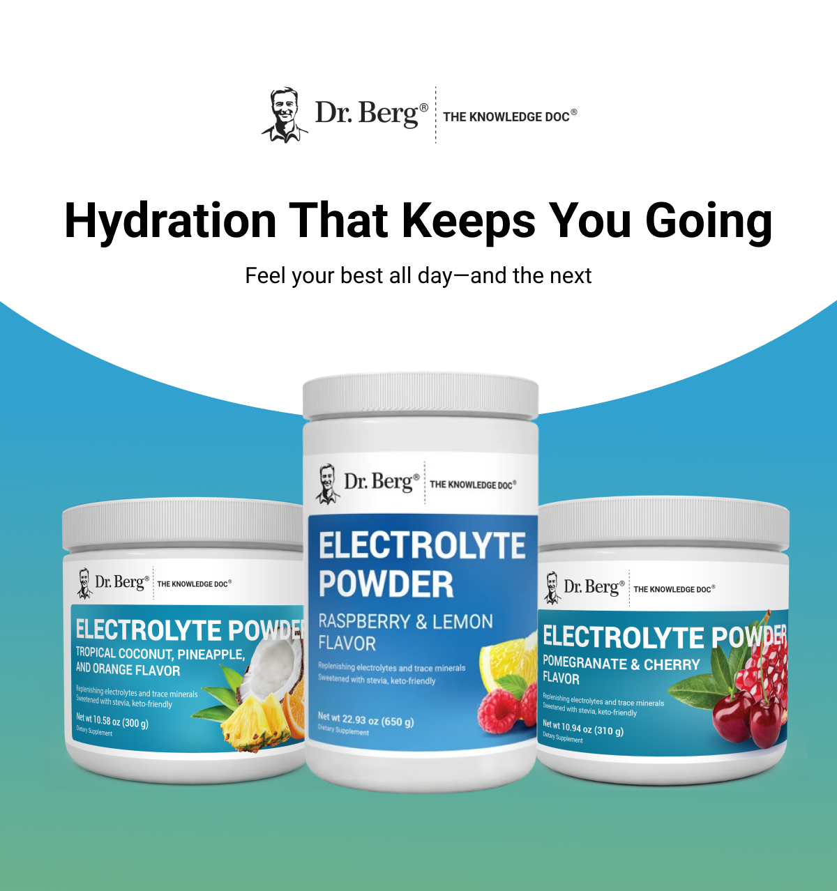 Hydration That Keeps You Going || Feel your best all day—and the next.
