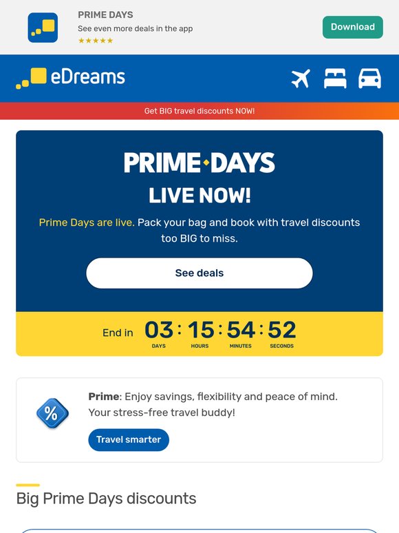 💥 Prime Days are here - your offers are waiting