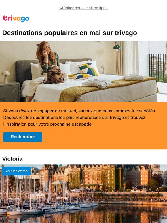 En vogue : destinations phares en mai