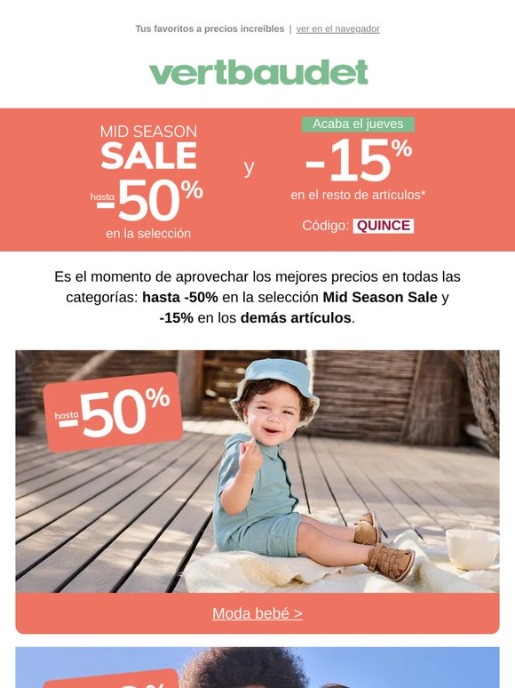 La Mid Season Sale está mejor que nunca 😍