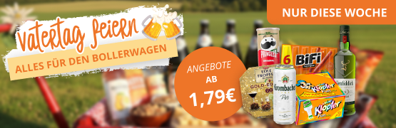 Vatertag feiern - Alles für den Bollerwagen!