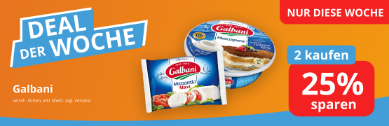 Galbani: 2 kaufen - 25% sparen
