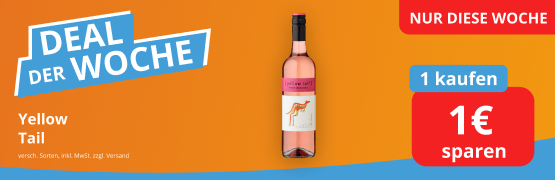 Yellow Tail: 1 kaufen & 1€ sparen