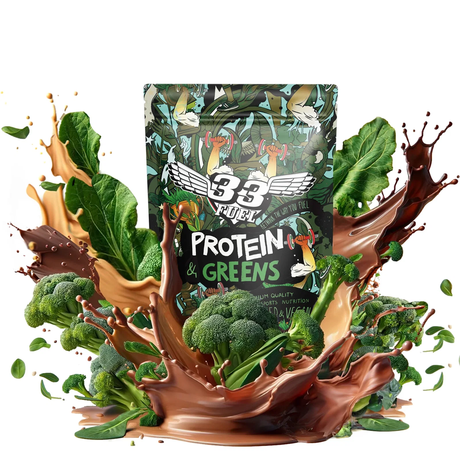 Image of Protein & Greens Powder