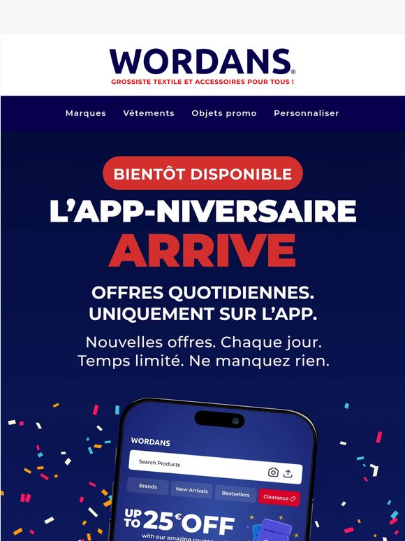 Préparez-vous pour l’app-niversaire 🎉