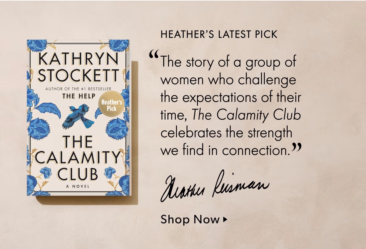 The story of a group of women who challenge the expectations of their time, The Calamity Club celebrates the strength we find in connection.