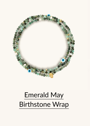 Emerald May Birthstone Wrap