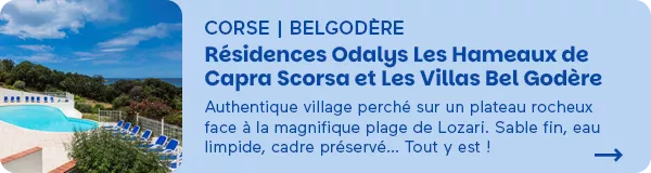 Résidences Odalys Les Hameaux de Capra Scorsa et Les Villas Bel Godère 