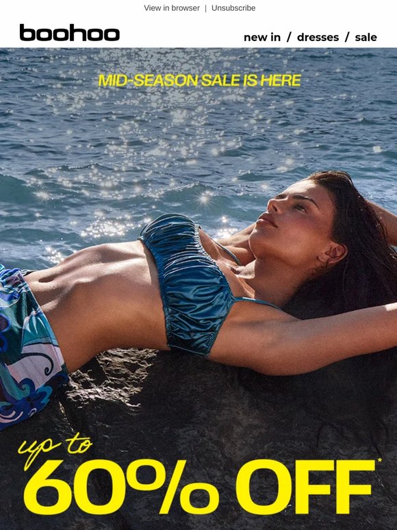 LIVE: Up to 60% off 🔥