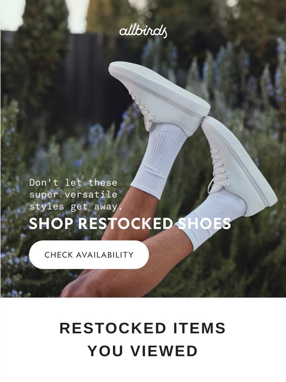 We brought these back for you!