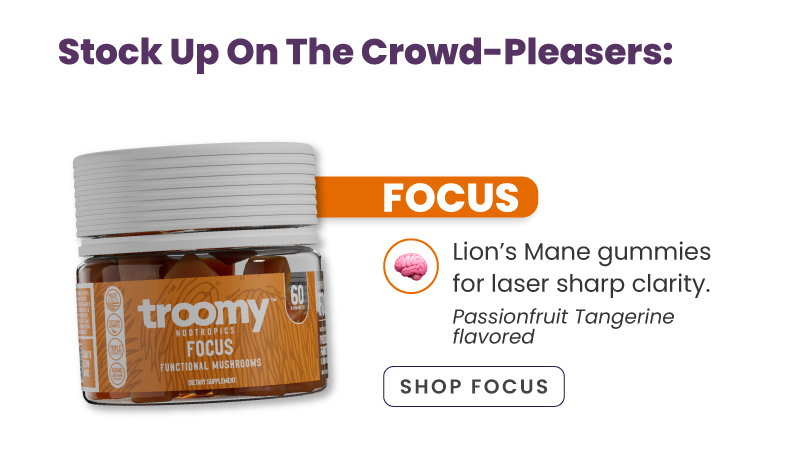 CINCO20 - 20% off - Sitewide Sale - Flash Sale - Cinco de Mayo - Functional Mushrooms - Troomy Nootropics in Whittier, CA