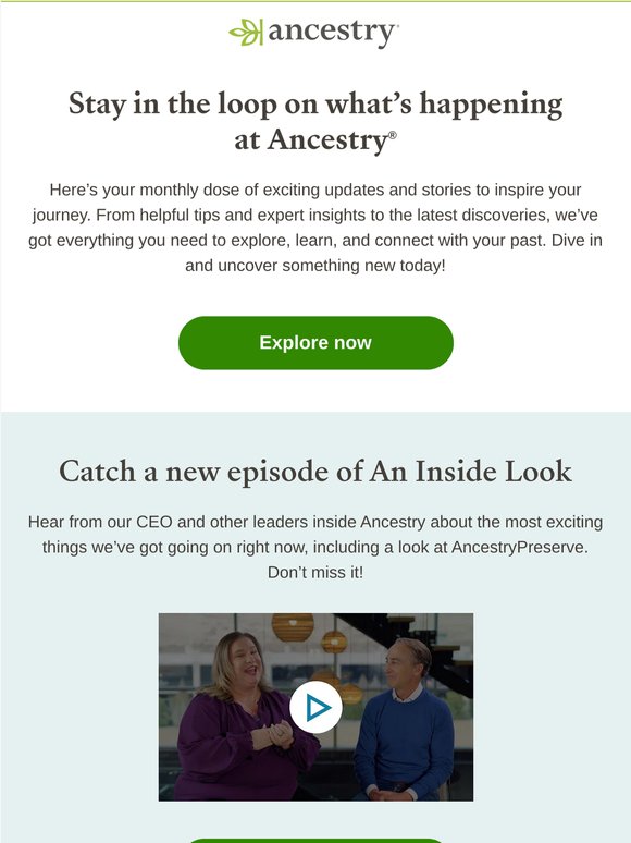 Discover an Inside Look