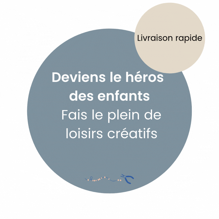 Commandez vos fournitures de loisirs créatifs à temps pour les vacances