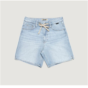 Nella Bleached Linen Denim