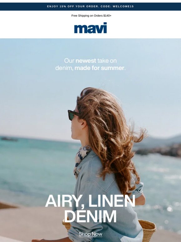Linen Denim: Your Summer Favorite