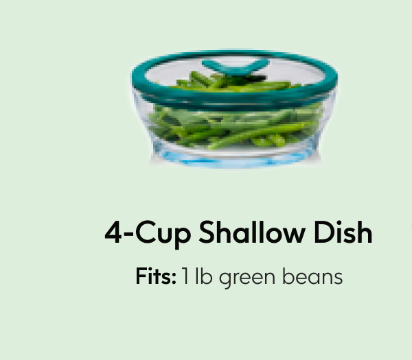 4-Cup Shallow Dish