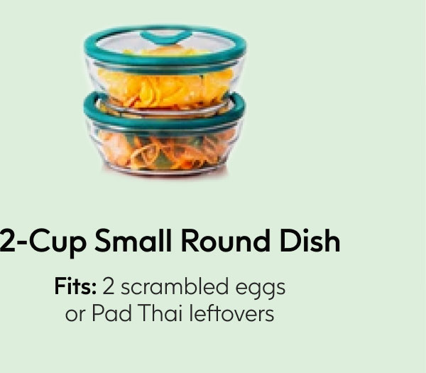 2-Cup Small Round Dish