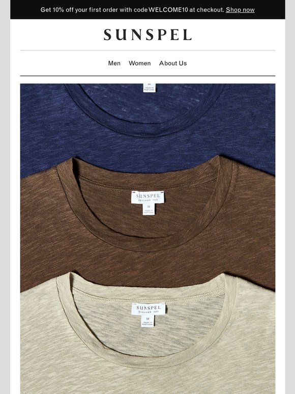 The Cotton Linen T-Shirt
