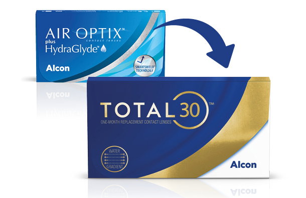 AIR OPTIX™ plus HydraGlyde™ Upgrade