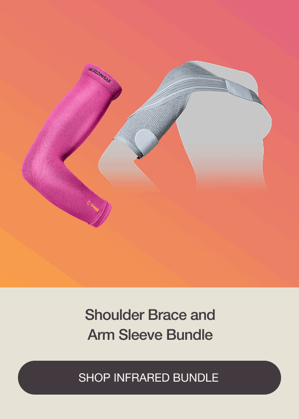 Shoulder Brace and Arm Sleeve Bundle - [SHOP INFRARED BUNDLE]