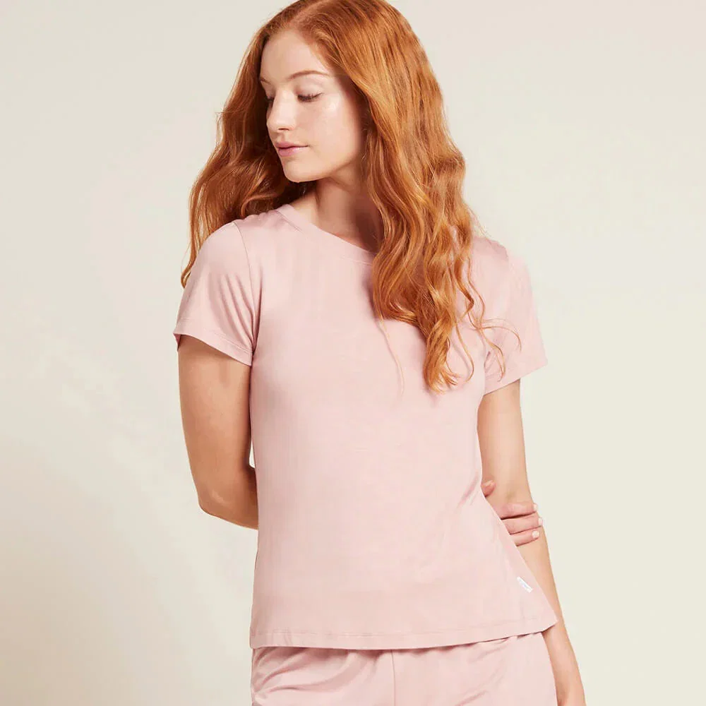 Image of Boody Goodnight Sleep Tee Dusty Pink