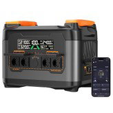 NECESPOW S2400 Portable Power Station, 2400W Output, 2048Wh LiFePO₄ Battery, 13 Ports, 1.5H Fast Charging, 20ms UPS Backup, App Control, for Outdoor/RV/Home Use