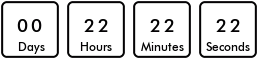 Countdown timer ends May 6, 2026 at 8:00:00 AM