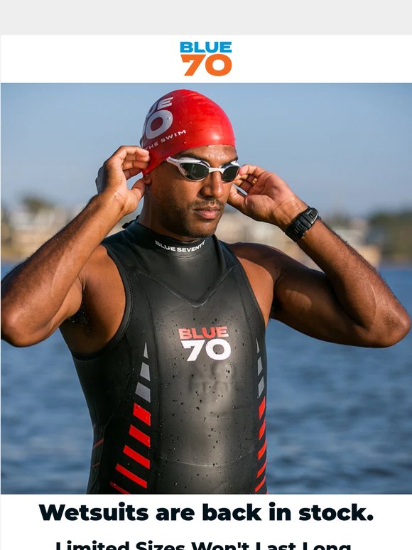 Wetsuit Restock: Get Ready to Race!