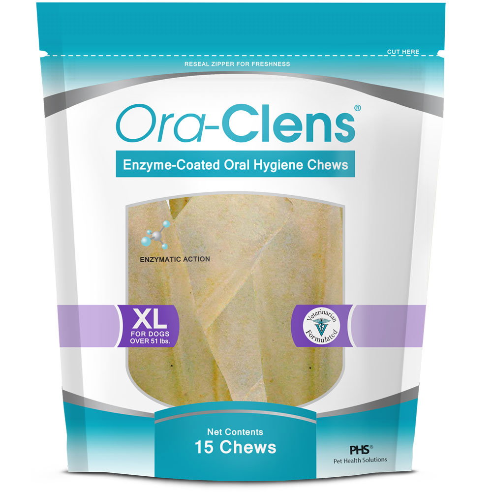 Image of Ora-Clens Oral Hygiene Chews X-Large (15 Chews)