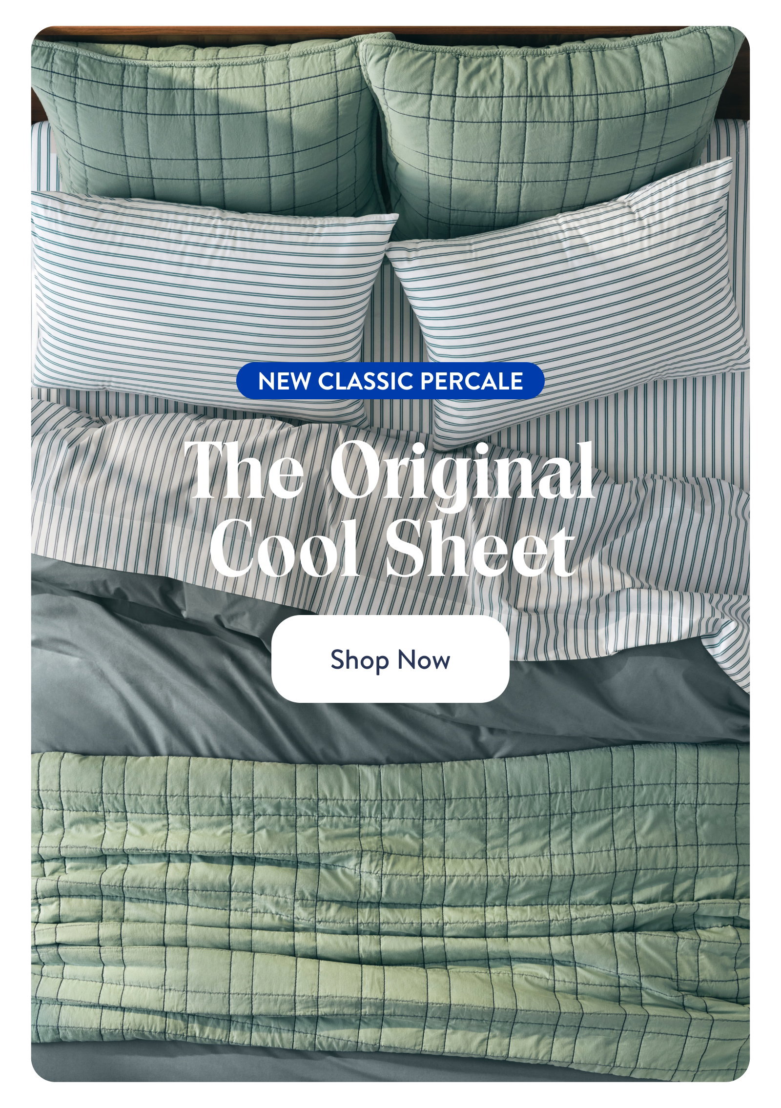 Brooklinen: NEW Classic Percale: The Original Cool Sheet | Milled