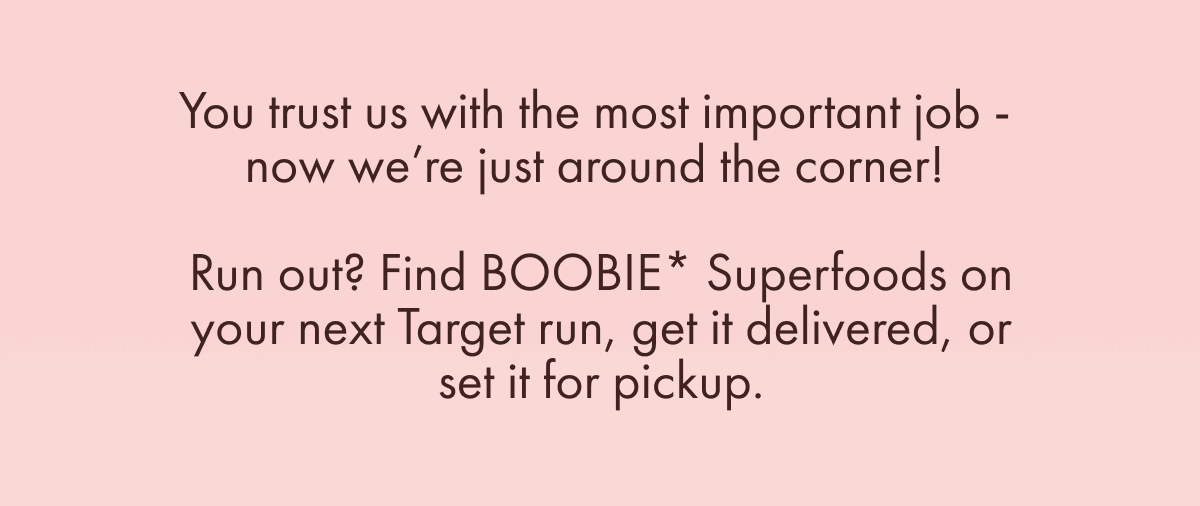 shop boobie at target 