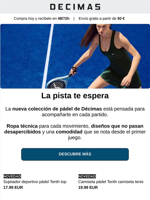 La nueva colección de pádel ya está aquí