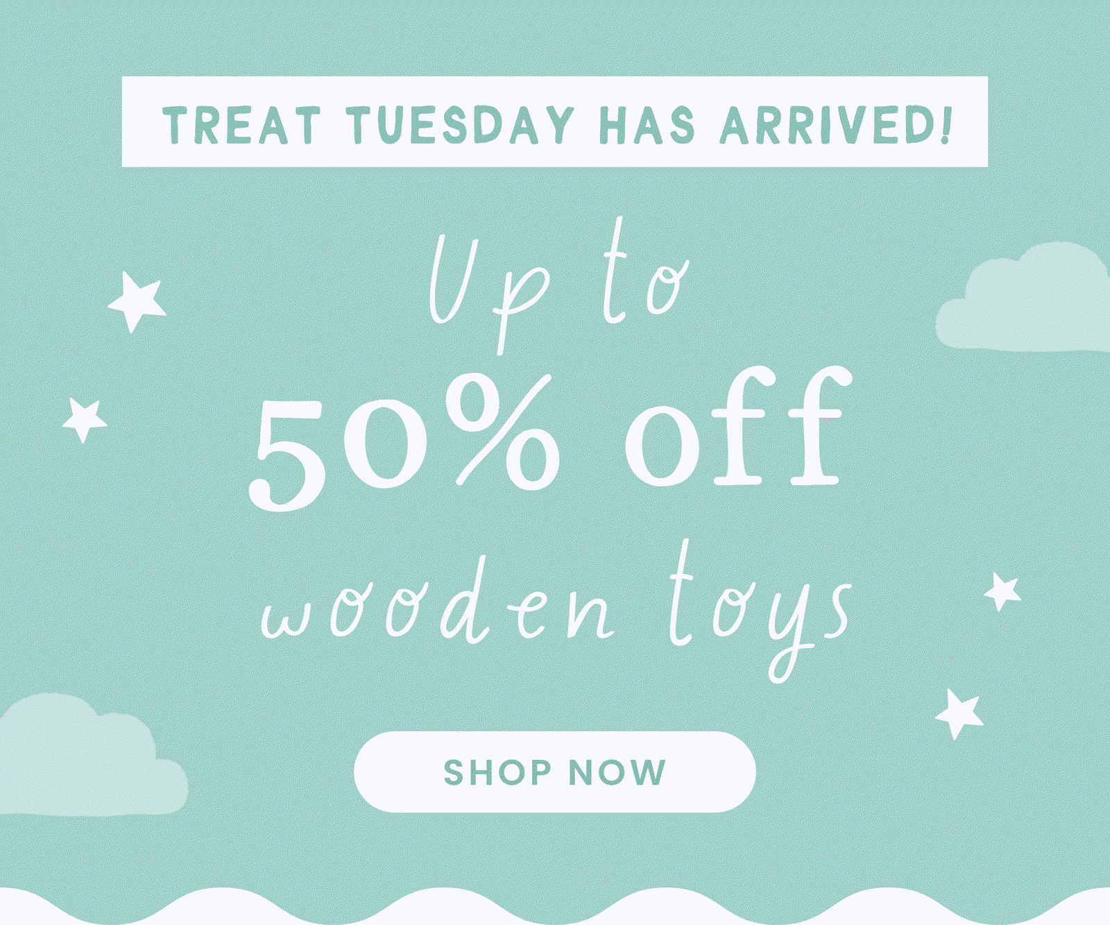 Up to 30% off wooden toys
