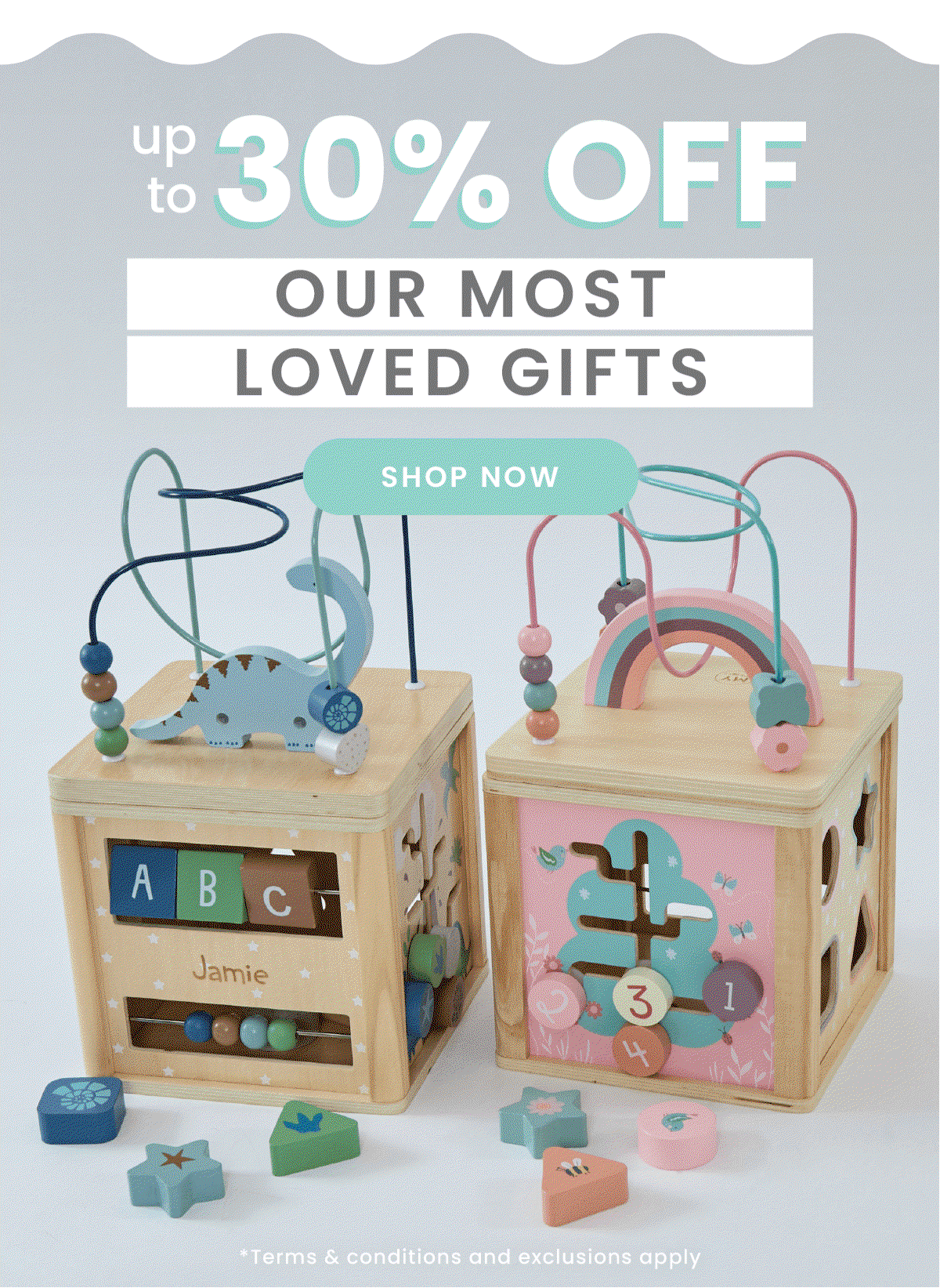 Up to 30% off Most Loved