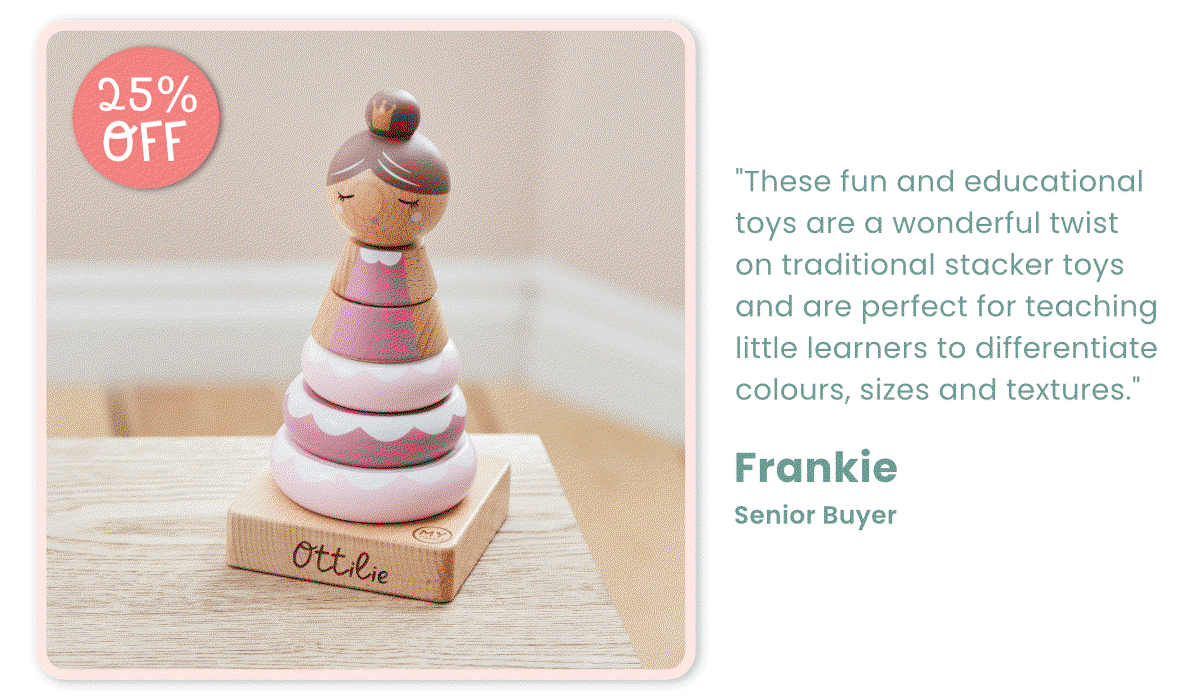 Wooden Toy Stackers