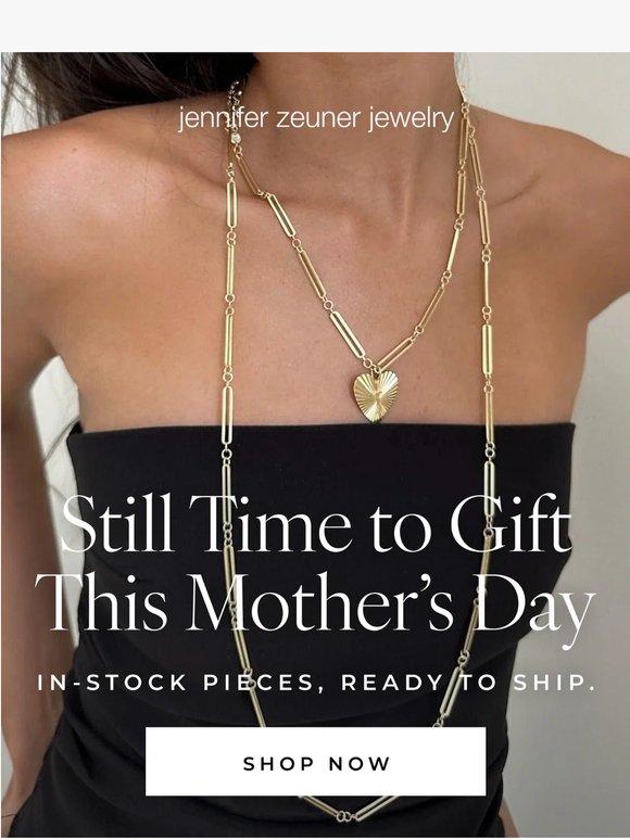 Still Time to Gift this Mother’s Day