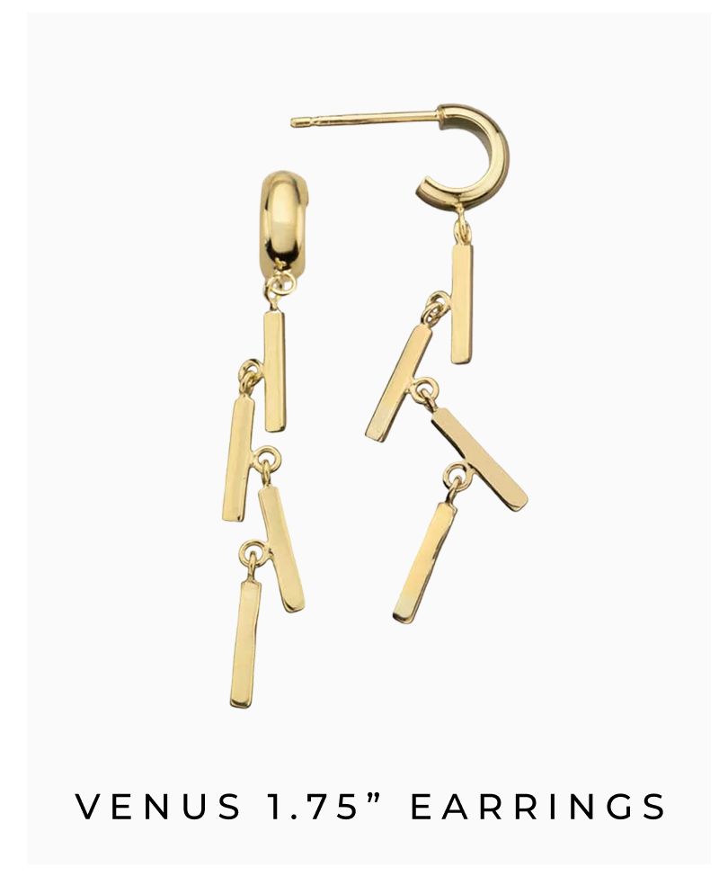 Venus 1.75" Earrings