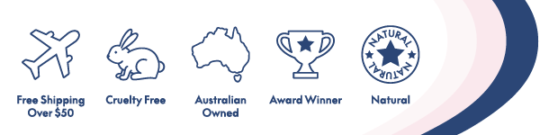 Free Shipping Over $50. Cruelty Free. Australian Owned. Award Winner. Natural.