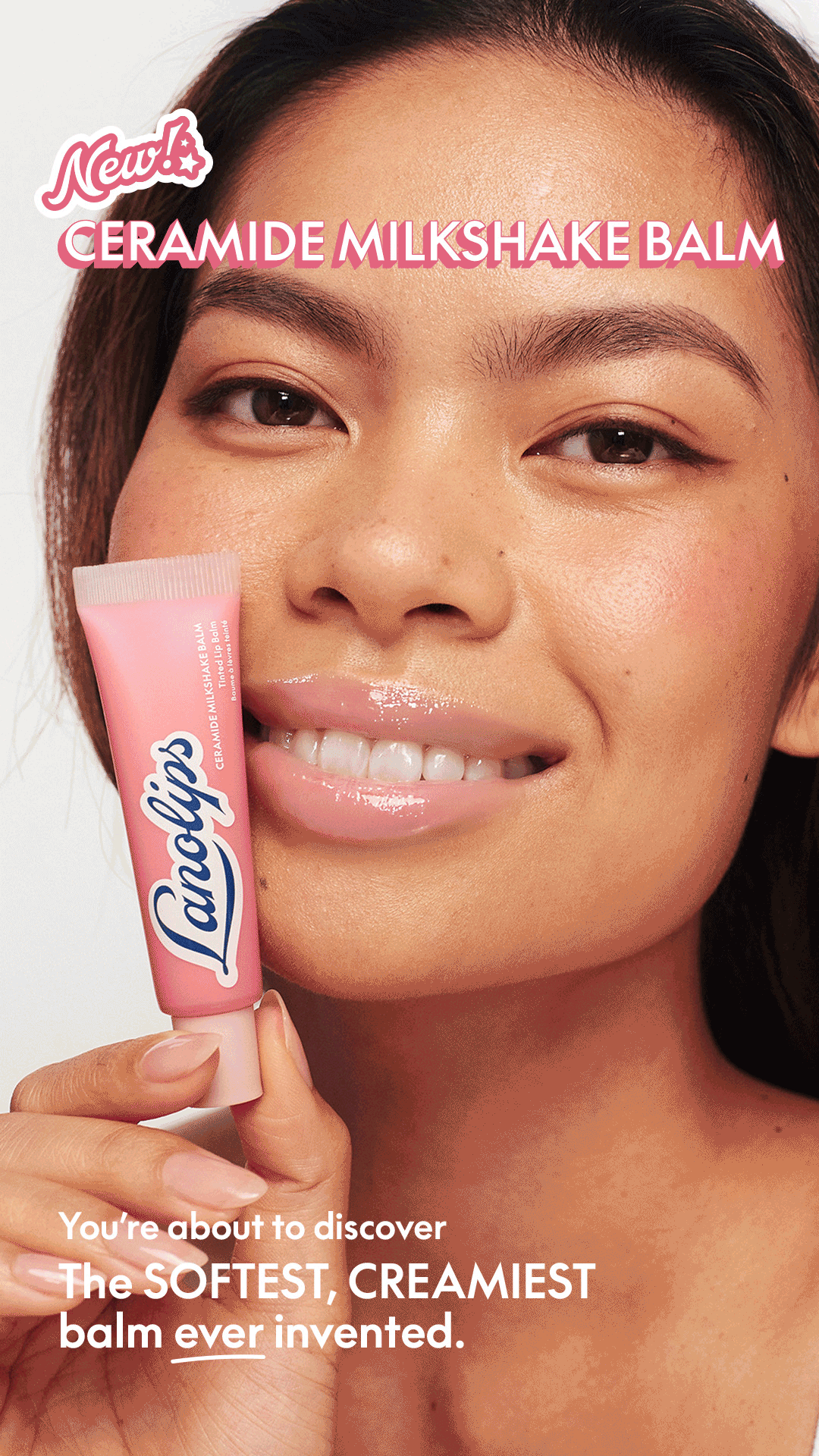 New: Ceramide Milkshake Balm. You're about to discover THE SOFTEST, CREAMIEST balm ever invented. 