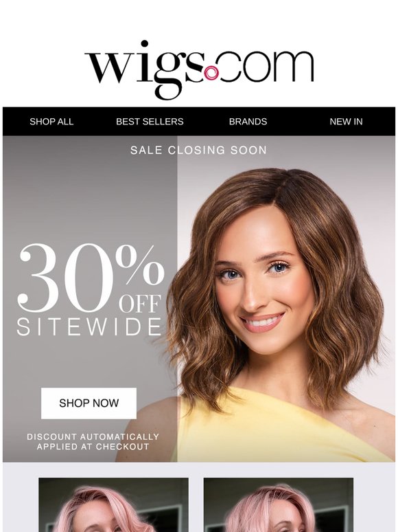 Ends Soon: 30% OFF Sitewide!