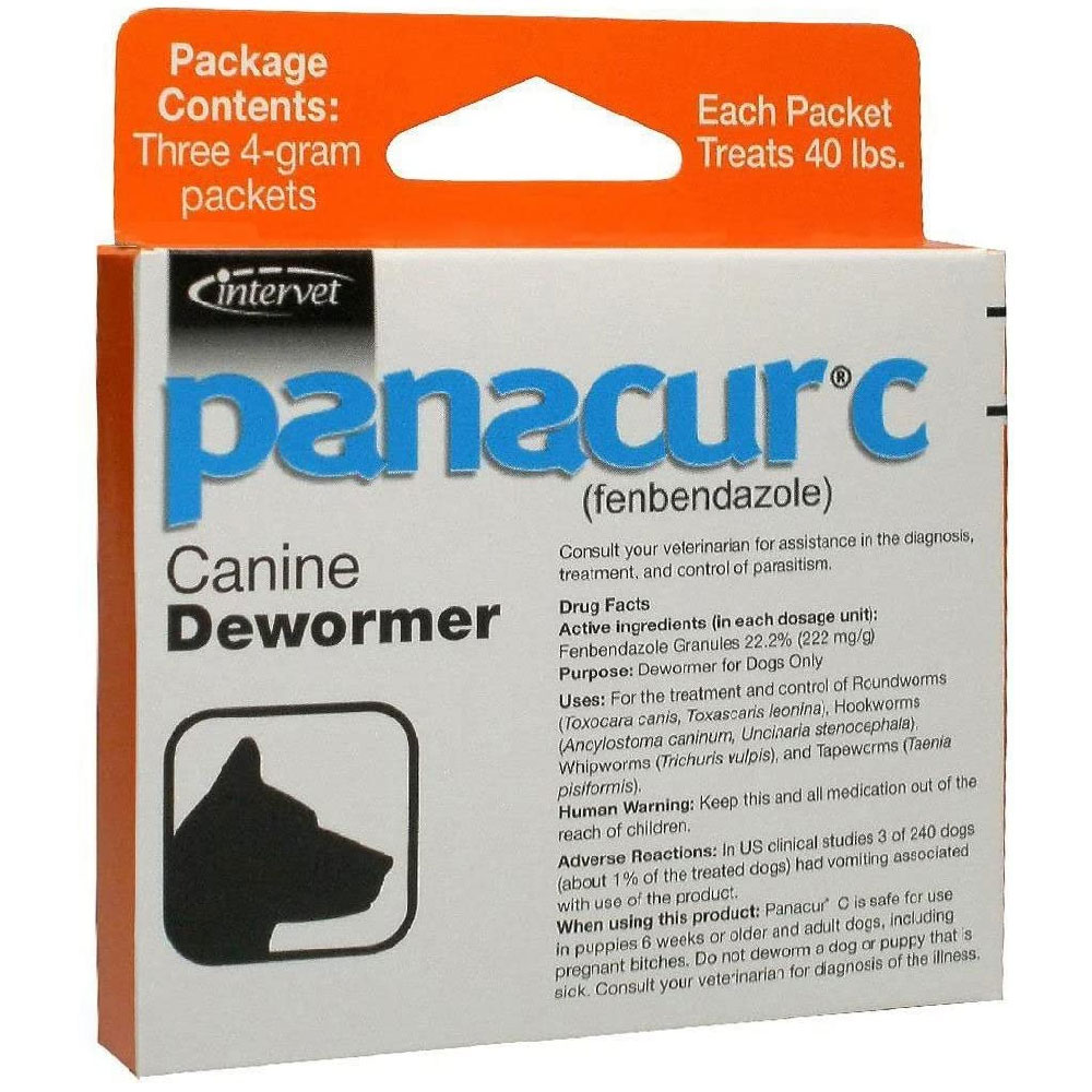Image of Panacur C Canine Dewormer (4 Gram) - 1-PACK