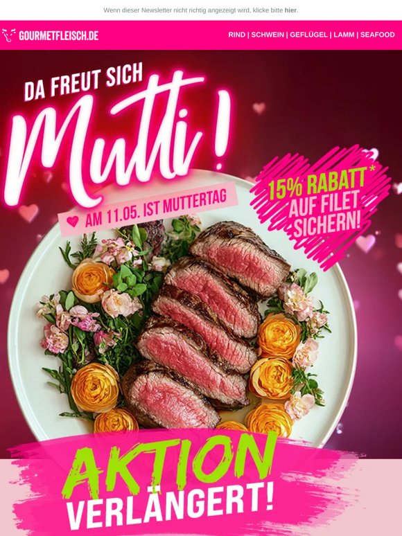 ❤️ Letzte Chance: Da freut sich Mutti!