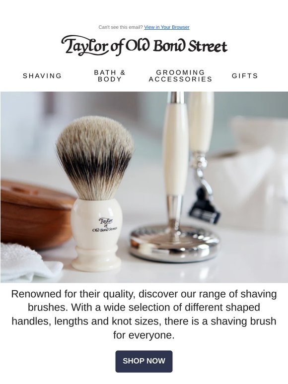 Shaving Brushes - Explore the range
