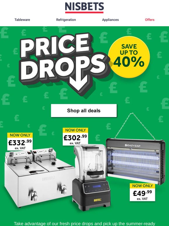 New deals just dropped – save up to 40%