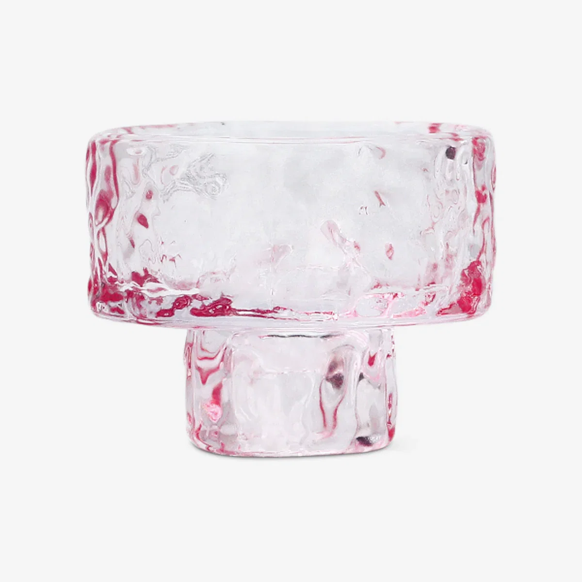 Image of Pink reversible candle and tea light holder