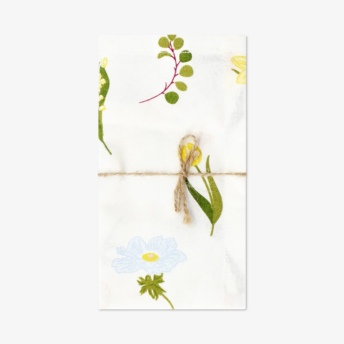 Image of Floral fabric napkins - 2 pcs