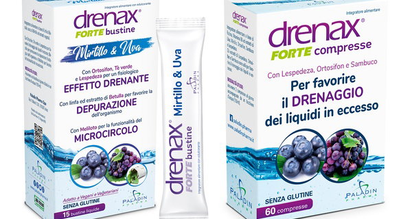 2, 4 o 6 confezioni di bustine o compresse Drenax