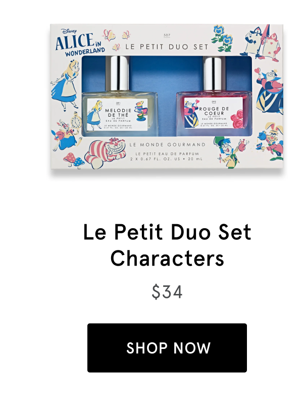 Alice In Wonderland Le Petit Duo Set - Characters