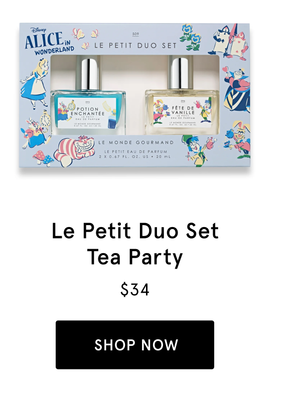 Alice In Wonderland Le Petit Duo Set - Tea Party