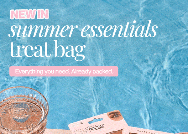 NEW IN - Summer essentials treat bag